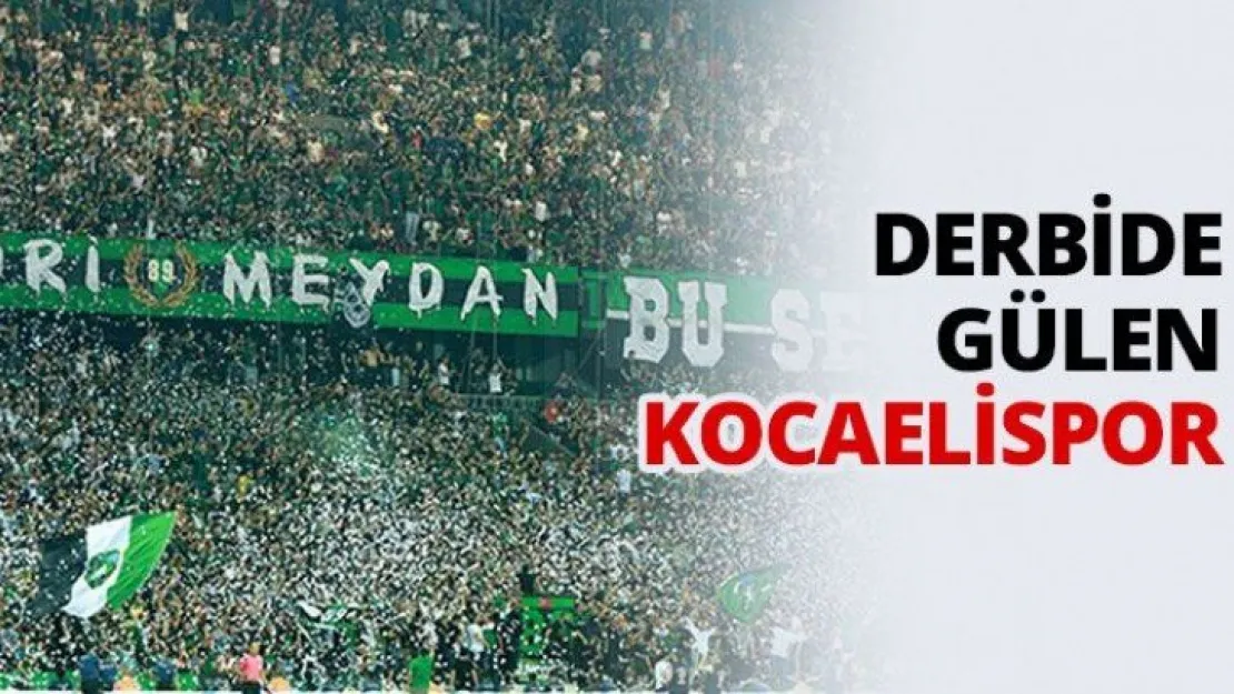 Derbide gülen Kocaelispor