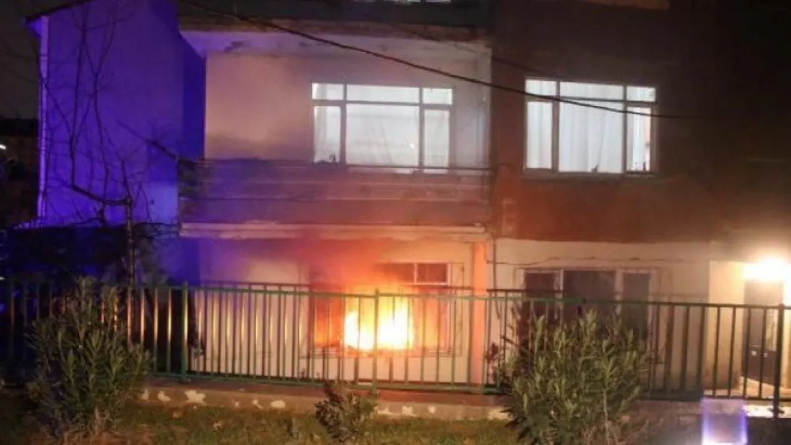 Derince'de yangın!