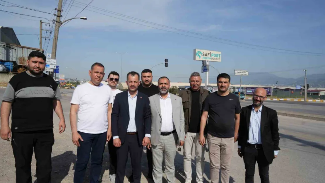 Dev limanın tır trafiği ve gürültüsü sabır taşırdı