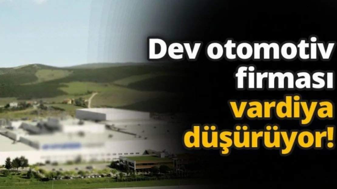 Dev otomotiv firması vardiya düşürüyor!