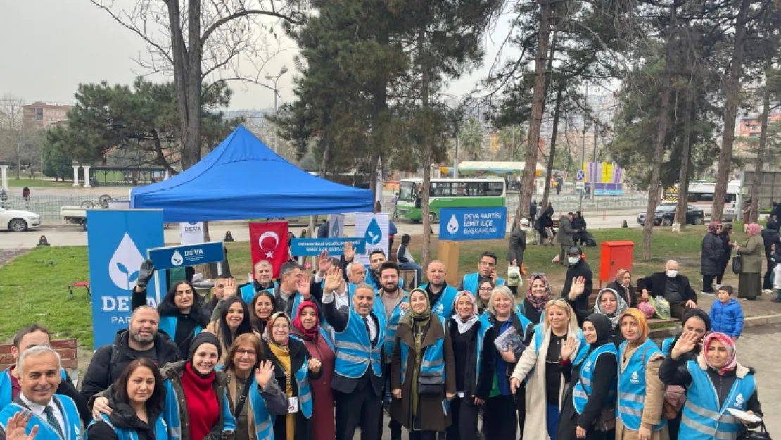 DEVA Genel Başkan Yardımcısı Perşembe Pazarında