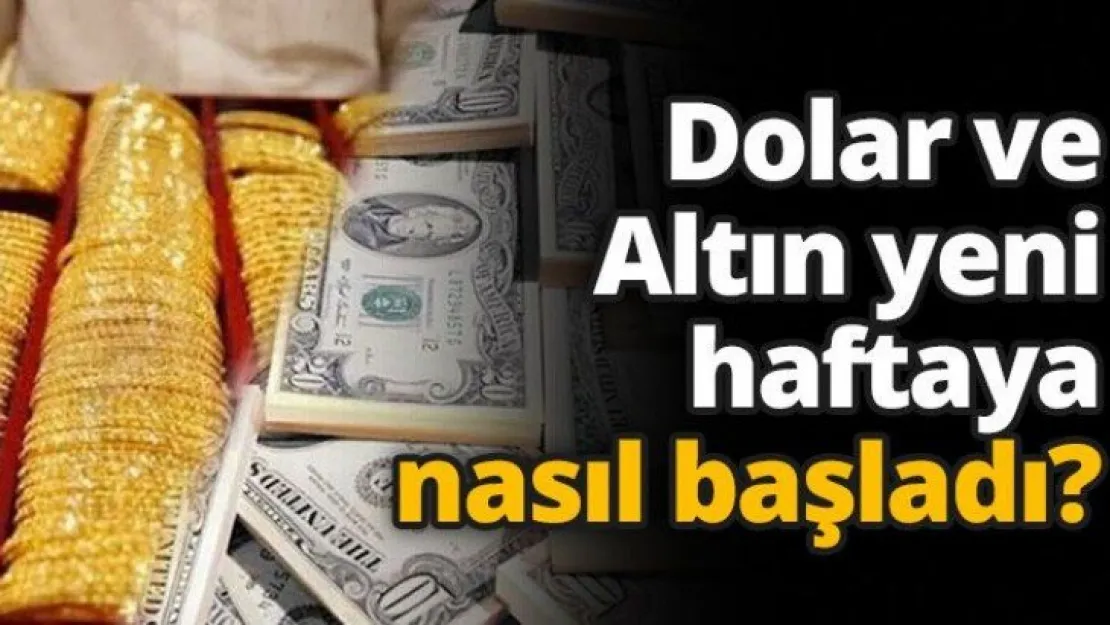 Dolar ve Altın yeni haftaya nasıl başladı?