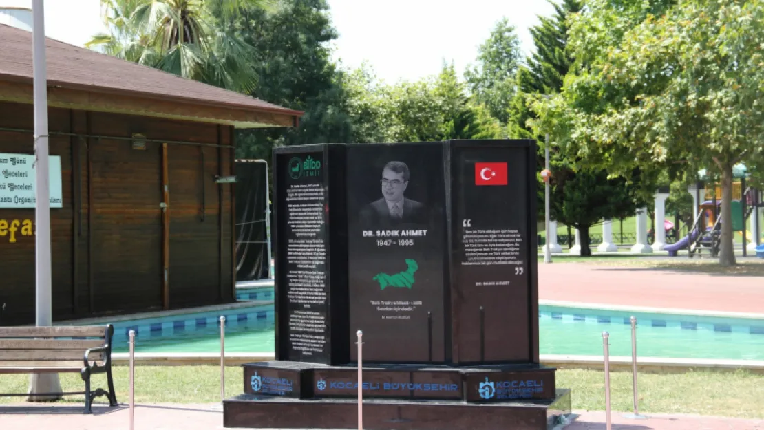 Dr. Sadık Ahmet'in anısı Kocaeli'de yaşayacak