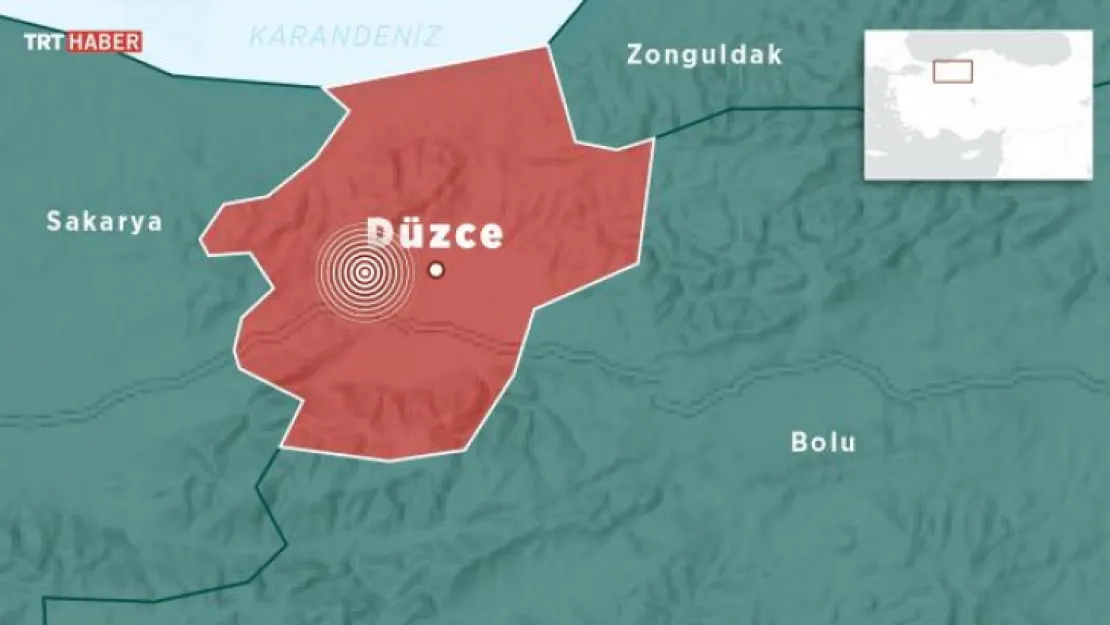 Düzce yine sallandı!