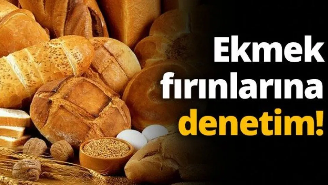 Ekmek fırınlarına denetim!