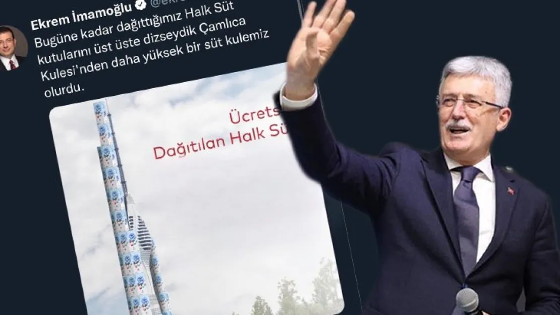 Ellibeş: Çamlıca Kulesi'ni süt kutusuyla ölçmek mi vizyon?