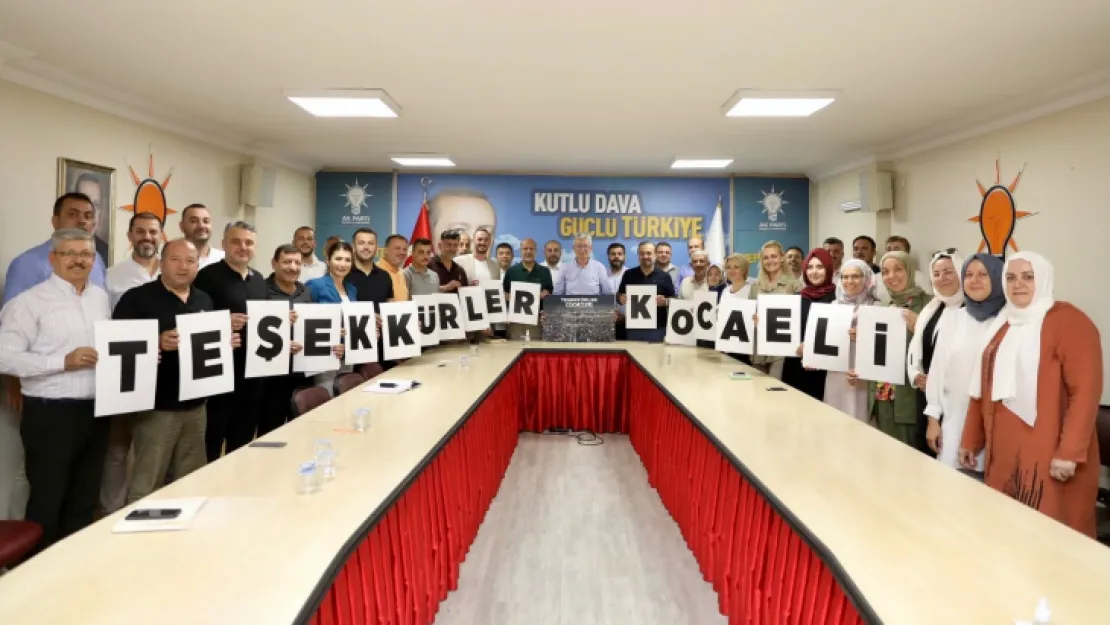 Ellibeş, Kocaeli'ye teşekkür etti