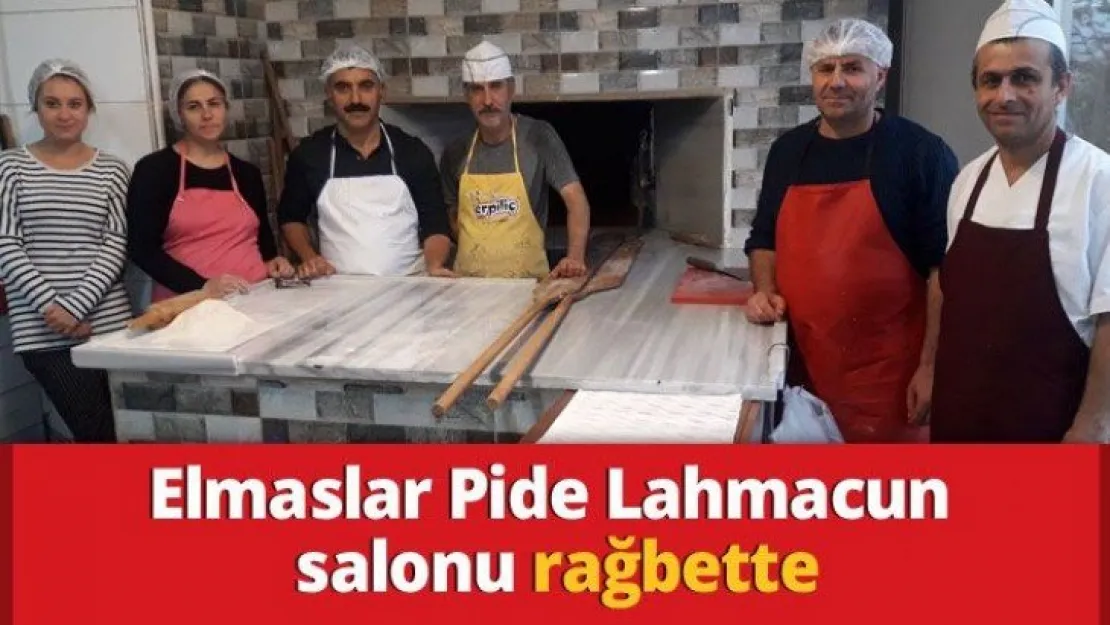 Elmaslar Pide Lahmacun salonu rağbette