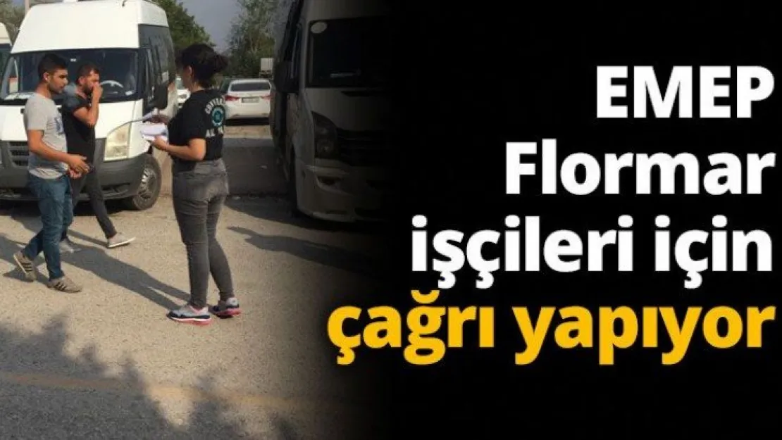 EMEP Flormar işçileri için çağrı yapıyor