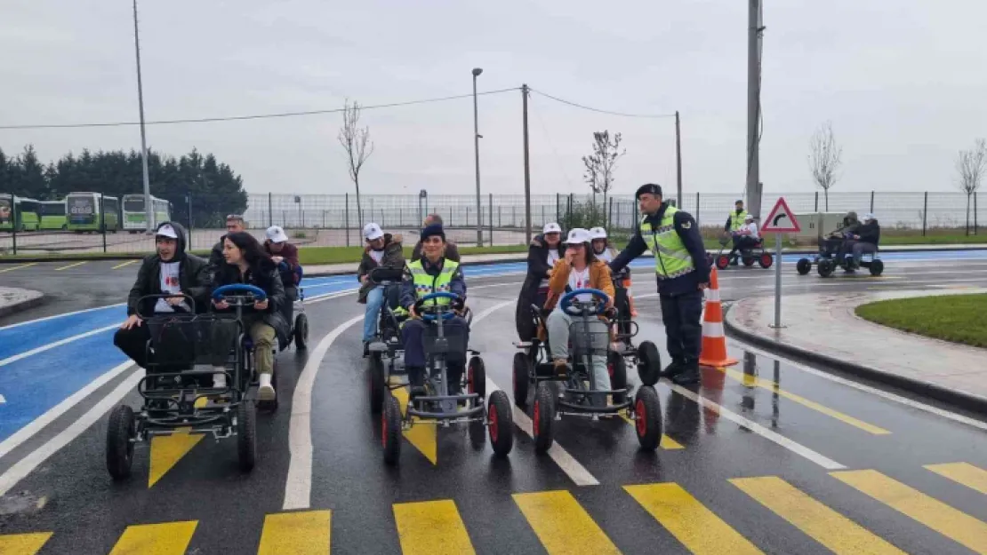 En 'özel' trafik heyecanı