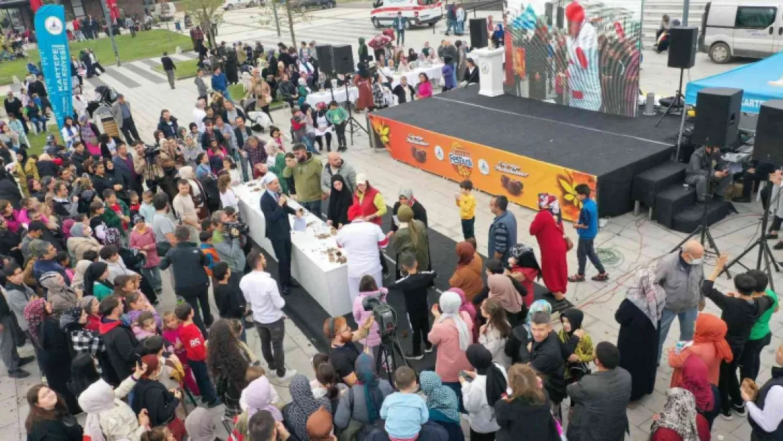 En fazla kestaneyi yiyip en güzel tatlıyı yapan ödülü kaptı