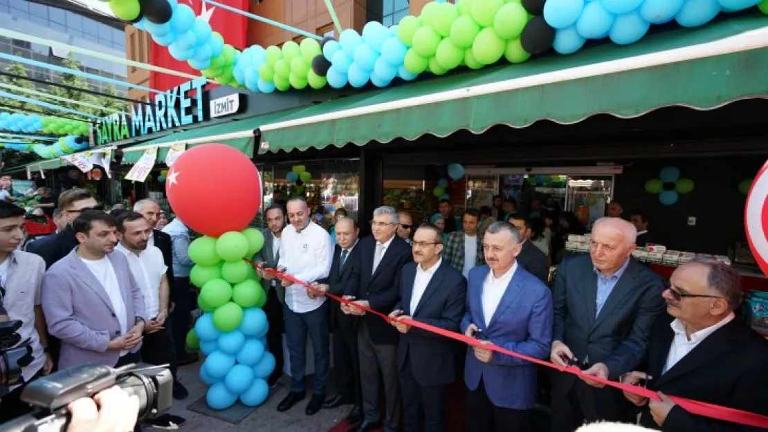 Endi Gıda Sayra Market'in ilk şubesini İzmit'te açtı