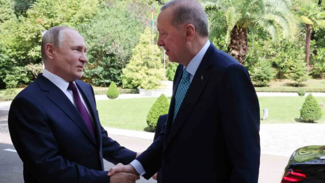 Erdoğan Putin ile bir araya geldi