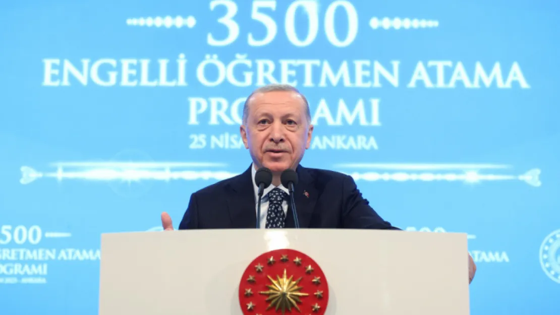 Erdoğan'dan öğretmen ataması müjdesi