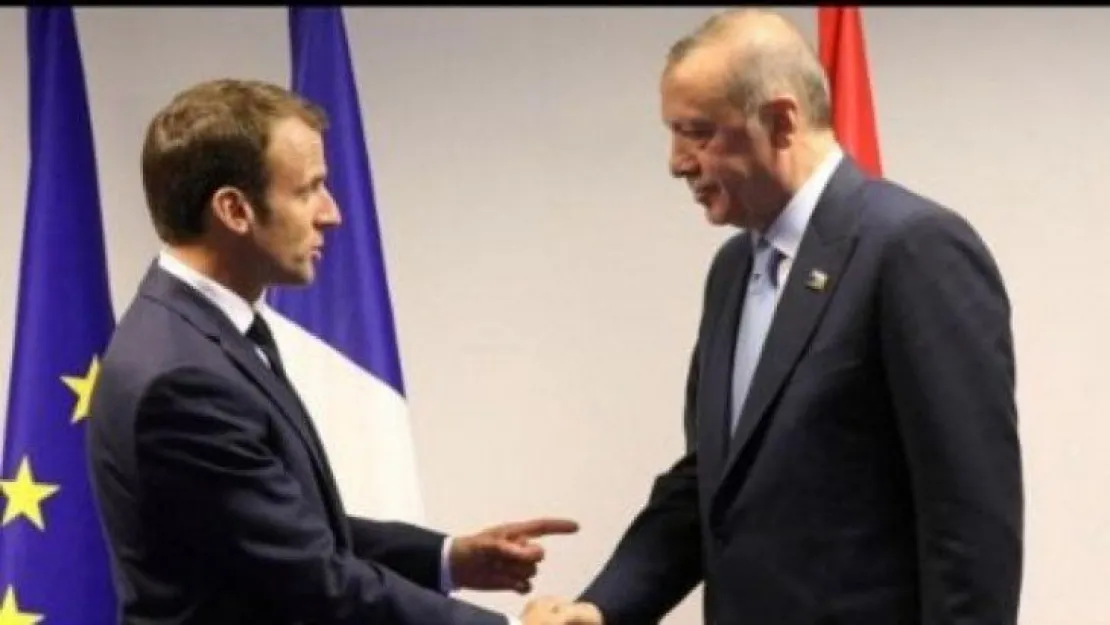 Erdoğan ile Macron arasında kritik görüşme