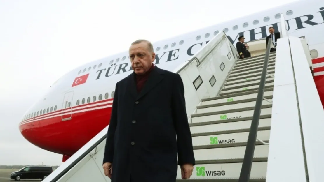 Erdoğan kritik zirve için Riyad'a gitti