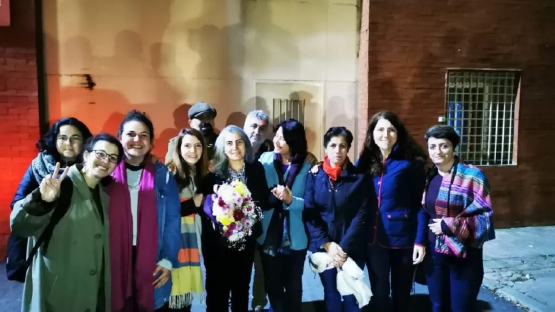 Eski HDP milletvekili Aysel Tuğluk tahliye edildi