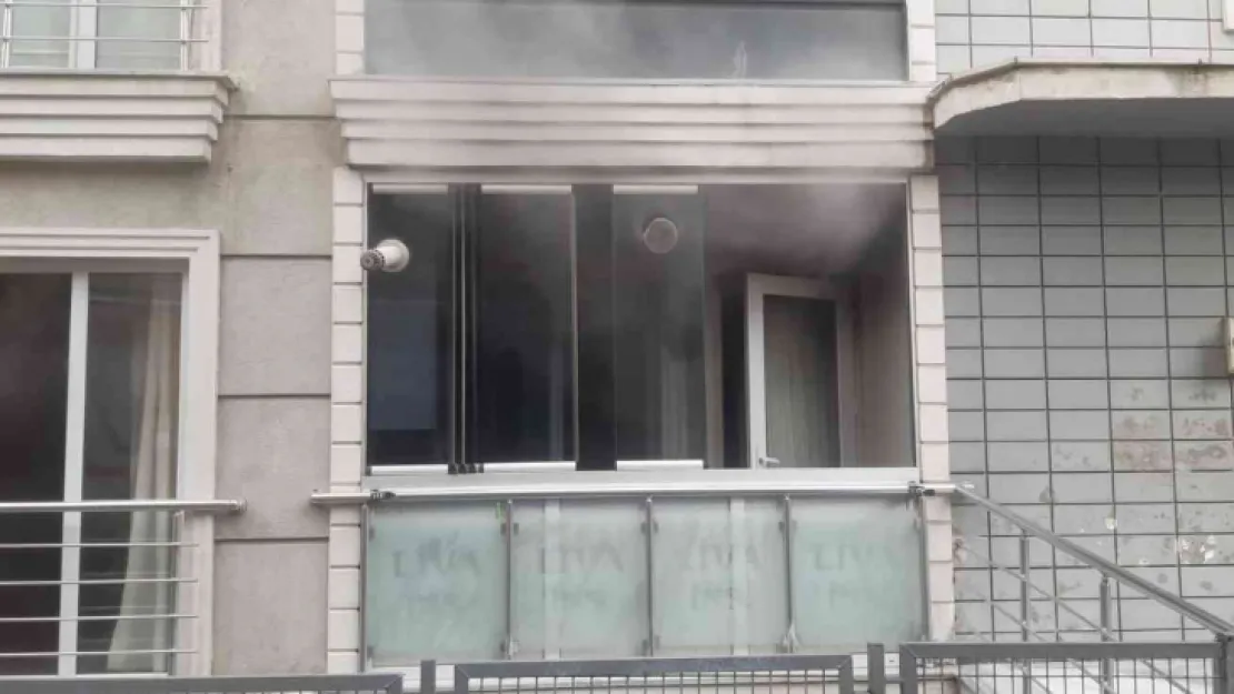 Evin mutfağında yangın çıktı!