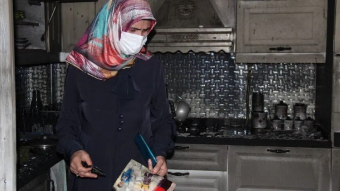 Evini yakan kocasından ölüm tehdidi alan kadın korumaya alındı