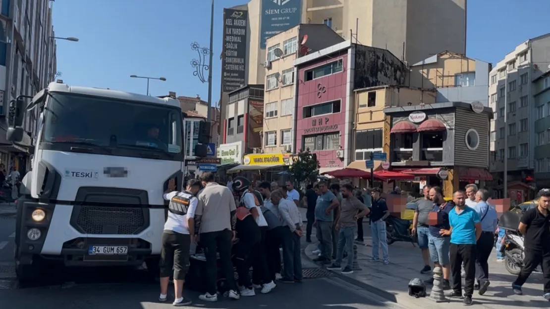 Ezilmekten kıl payı kurtuldu
