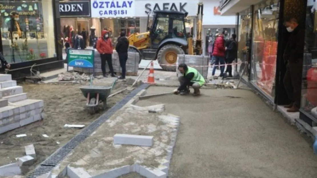 Feridun Özbay Caddesi çalışmalarında sona gelindi!