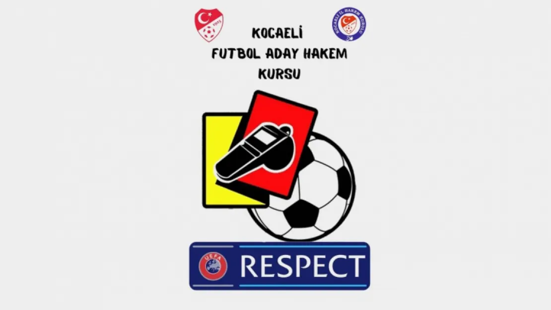 Futbol hakem kursu başvuruları başladı