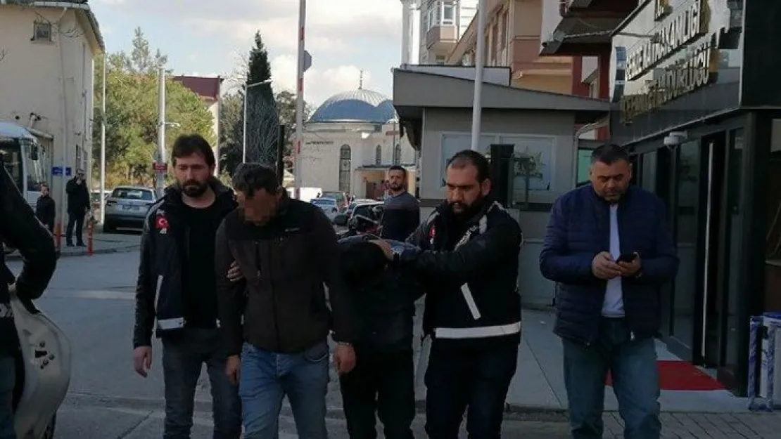 Gebze'de kablo hırsızı 2 kişi tutuklandı!