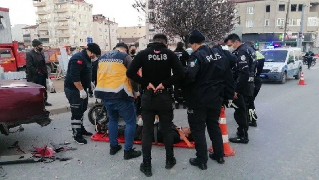 Gebze'de korkutan kaza!