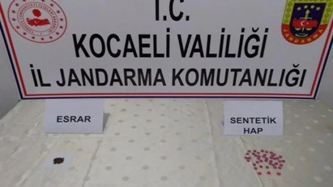Gebze'de uyuşturucu operasyonu!
