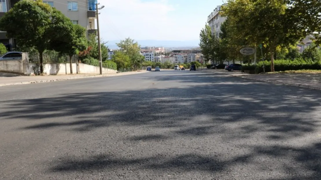 Gebze Dicle Caddesi'nde yol konforu tamam