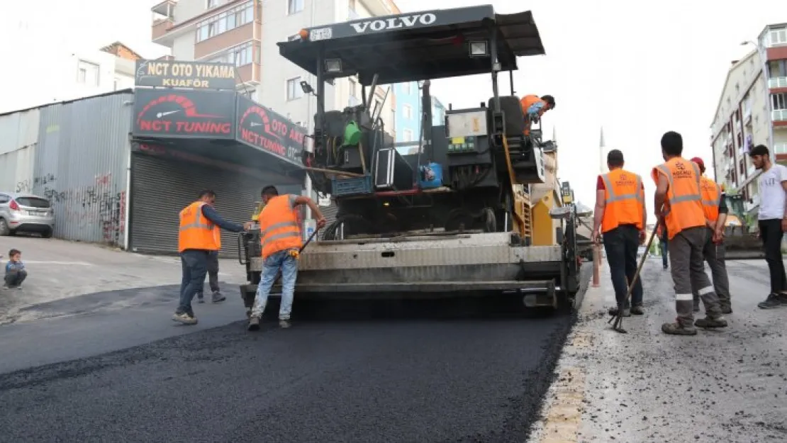 Gebze'ye 140 bin ton asfalt
