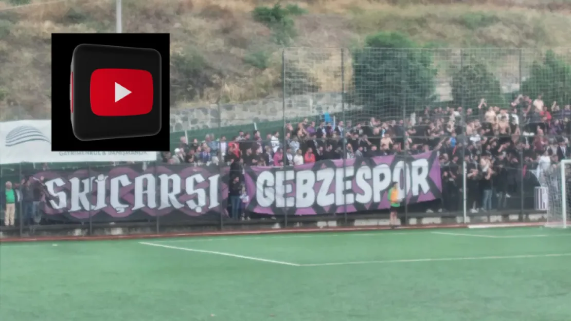 Gebzesporlu taraftarlardan Kocaelispor'a küfürler!