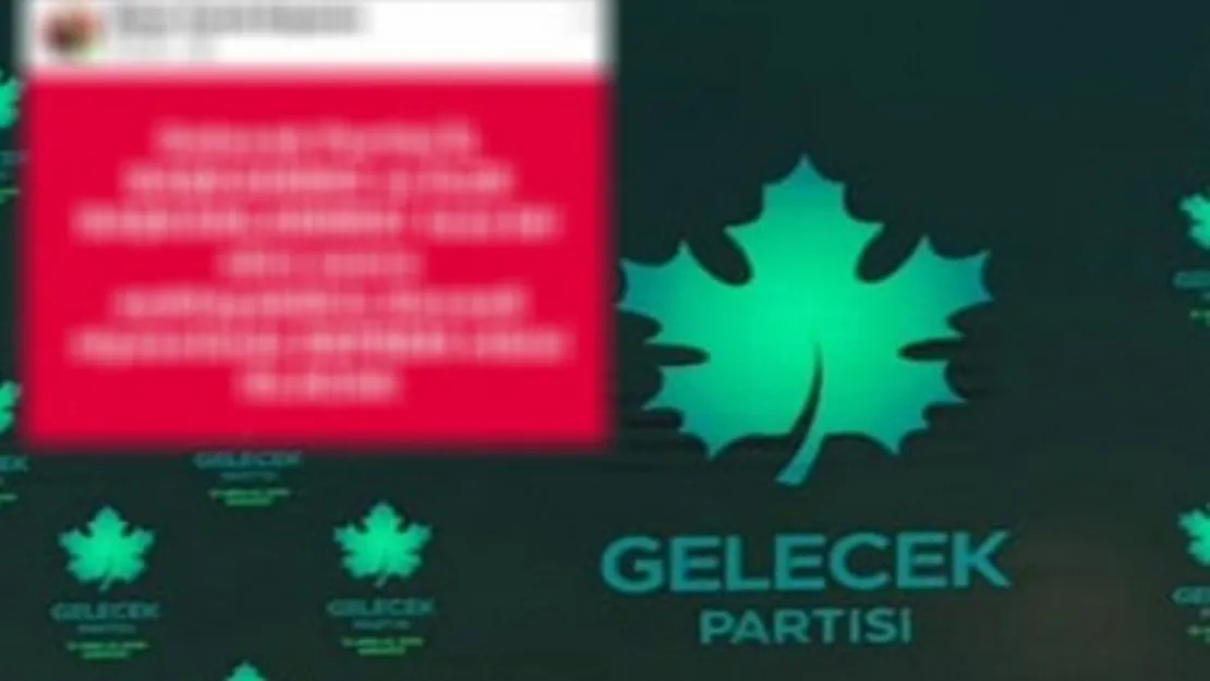 Gelecek Partisi'nden şok Kocaeli açıklaması!