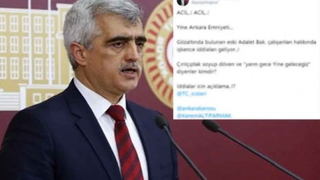 Gergerlioğlu yine provakasyon peşinde!