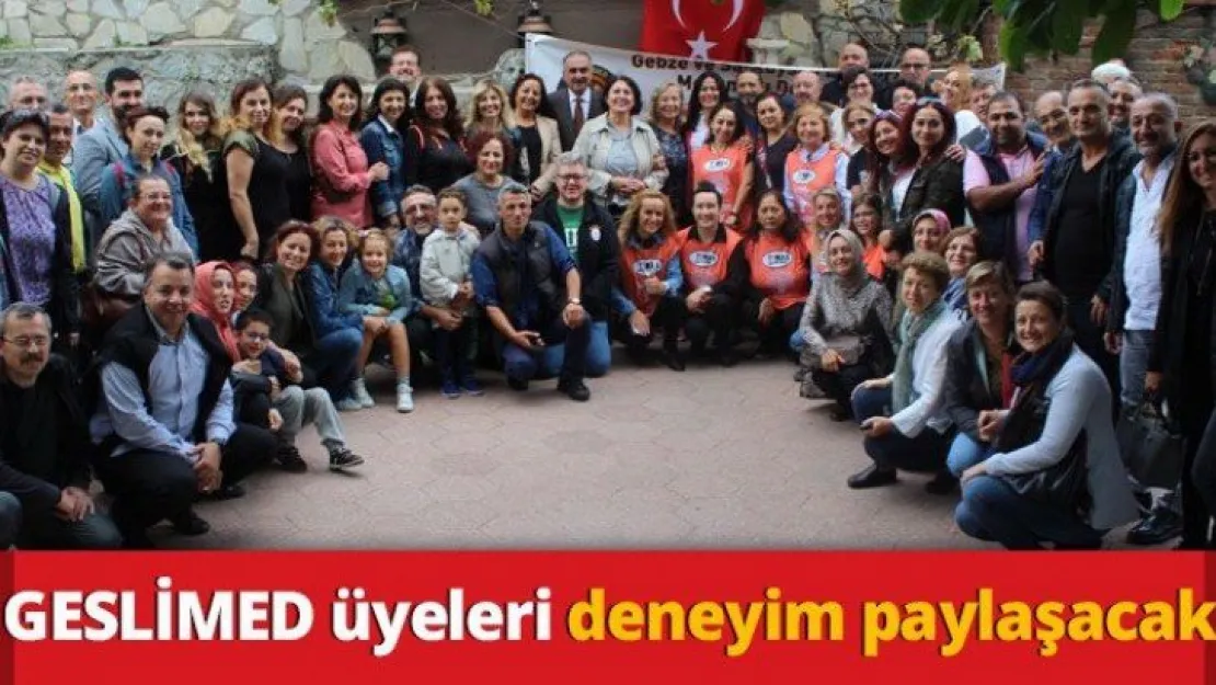 GESLİMED üyeleri deneyim paylaşacak