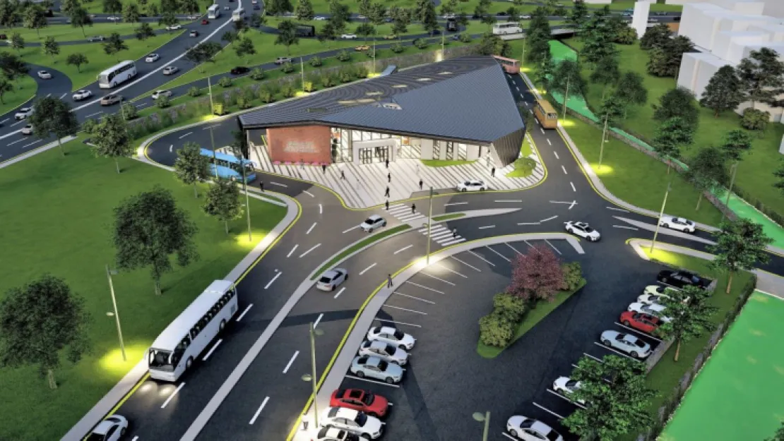 Gölcük'e 13 peronluk yeni terminal