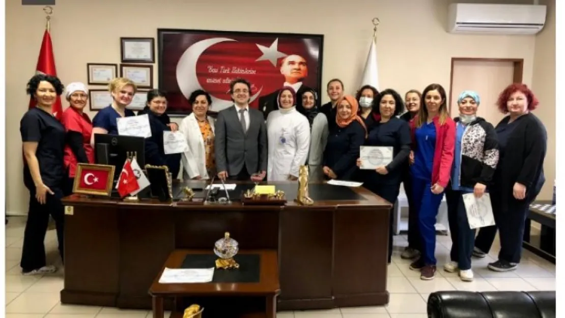 Gölcük Hastanesi'ne Teşekkür Belgesi 