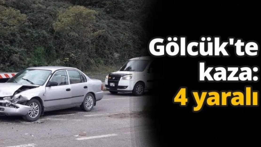 Gölcük'te kaza: 4 yaralı
