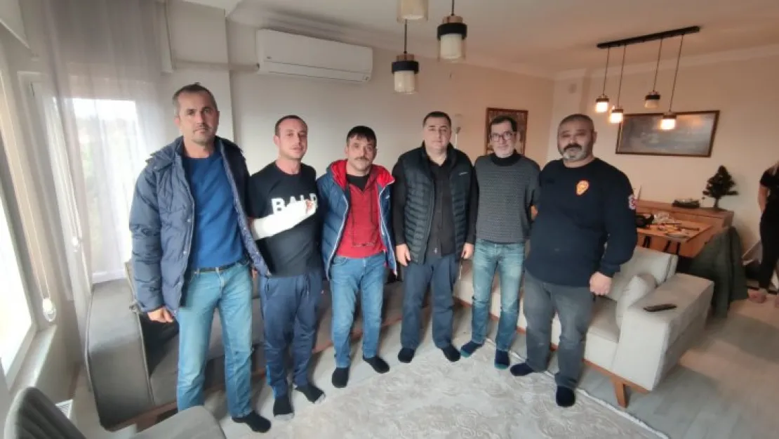 Hizmet-İş sendikasından yaralanan işçiye ziyaret