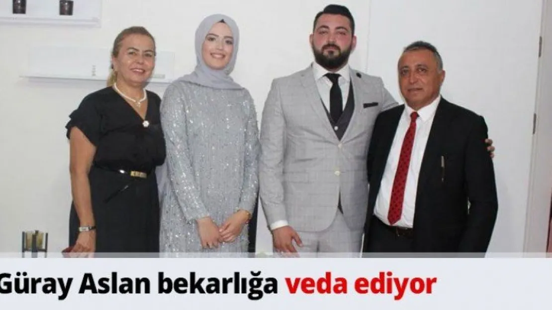 Güray Aslan bekarlığa veda ediyor