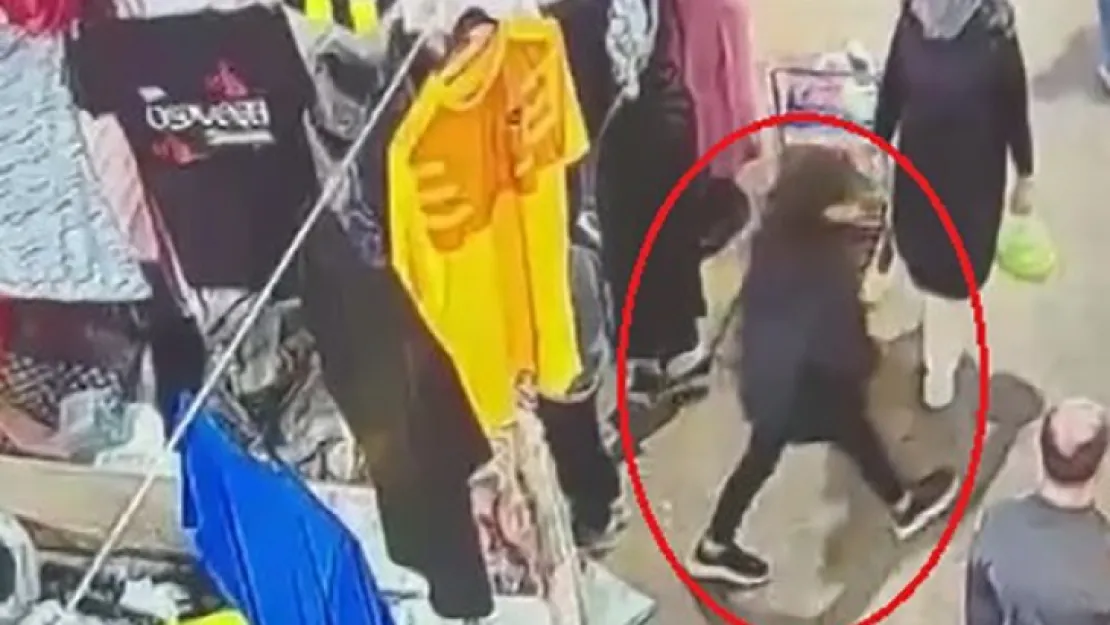 Saniyeler içinde 18 bin TL'lik çantayı çalıp kayıplara karıştılar