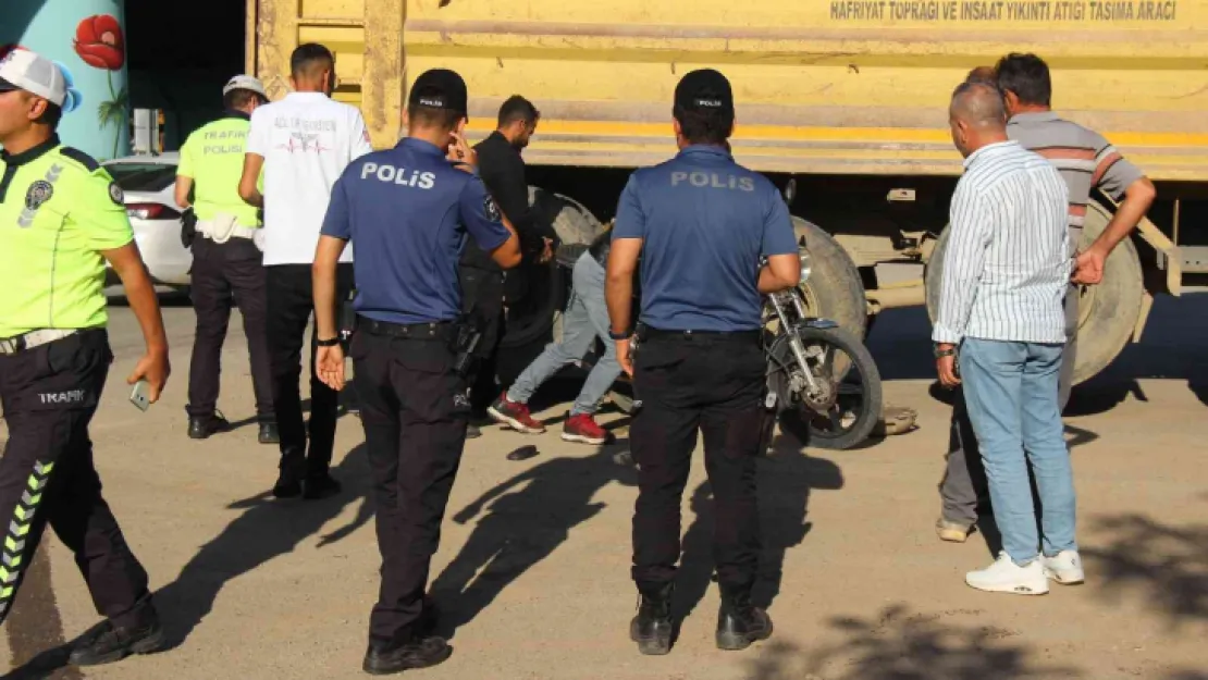 Hamile kadını ezilmekten vatandaşların dikkati kurtardı