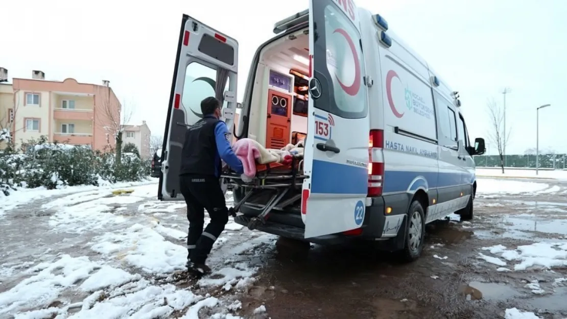 Hasta nakil ambulansı bakın kaç kişiye hizmet verdi