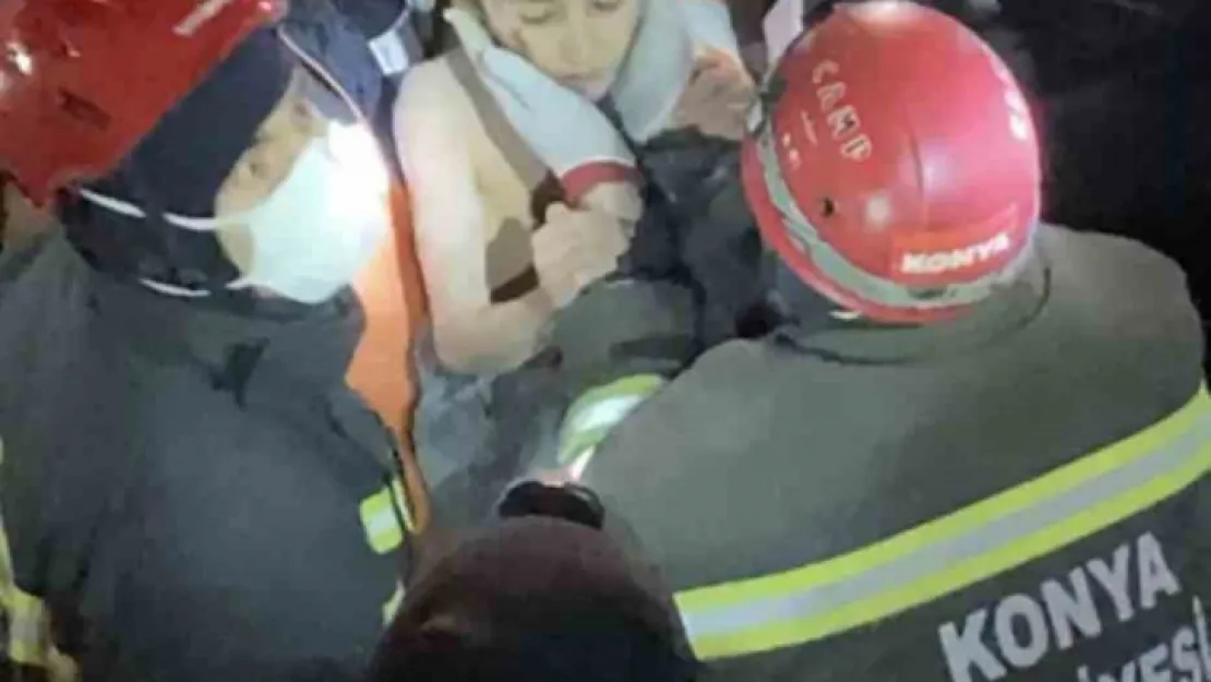 7 yaşındaki Mustafa 163 saat sonra kurtarıldı