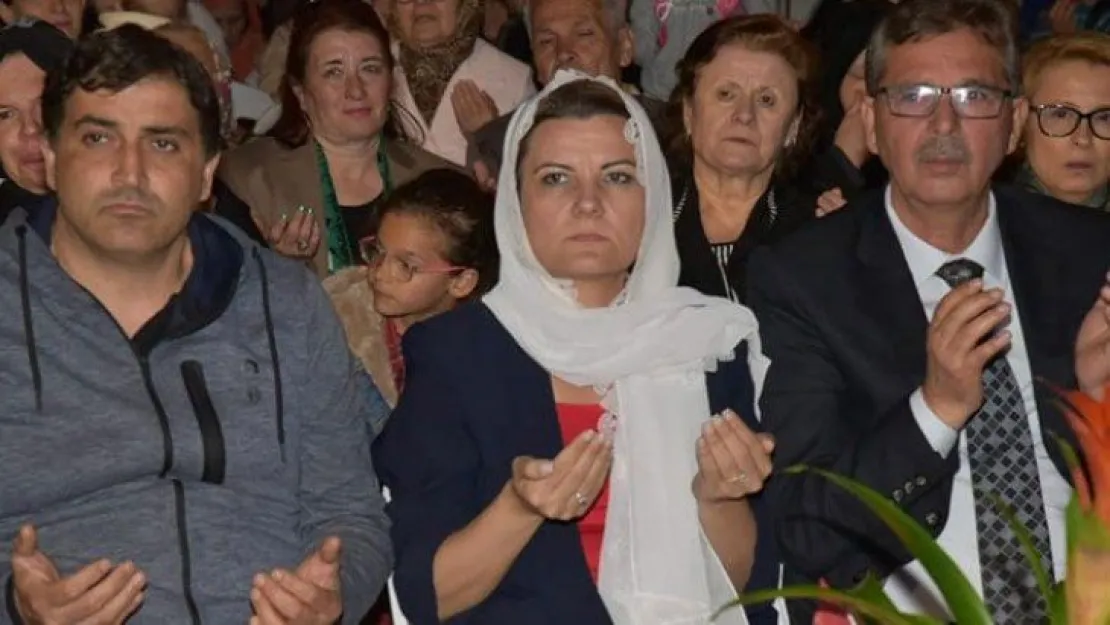 Hıdrellez etkinliğinde şehitler için dua edildi