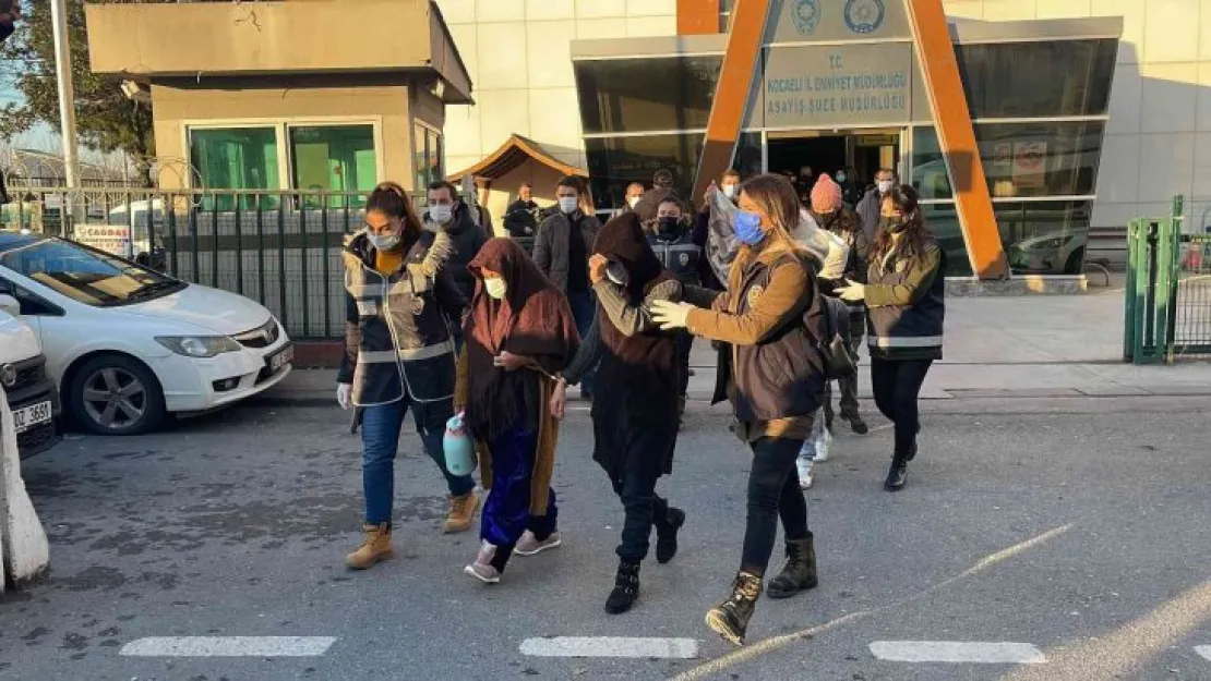 Hırsızlık çetesi operasyonunda 38 kişi tutuklandı
