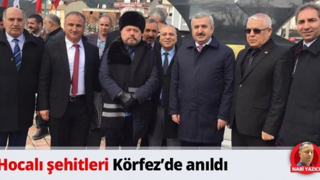 Hocalı şehitleri Körfez'de anıldı