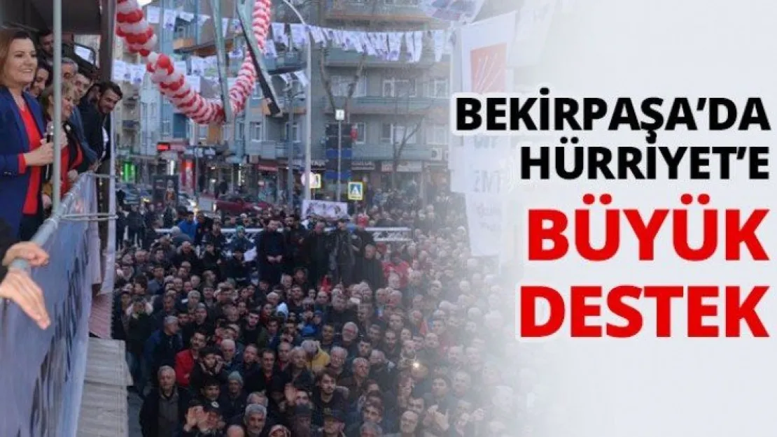 Hürriyet'e büyük destek