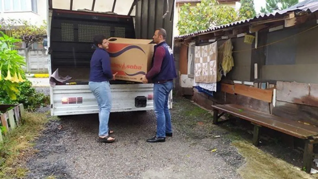 İhtiyaç sahiplerine soba yardımı