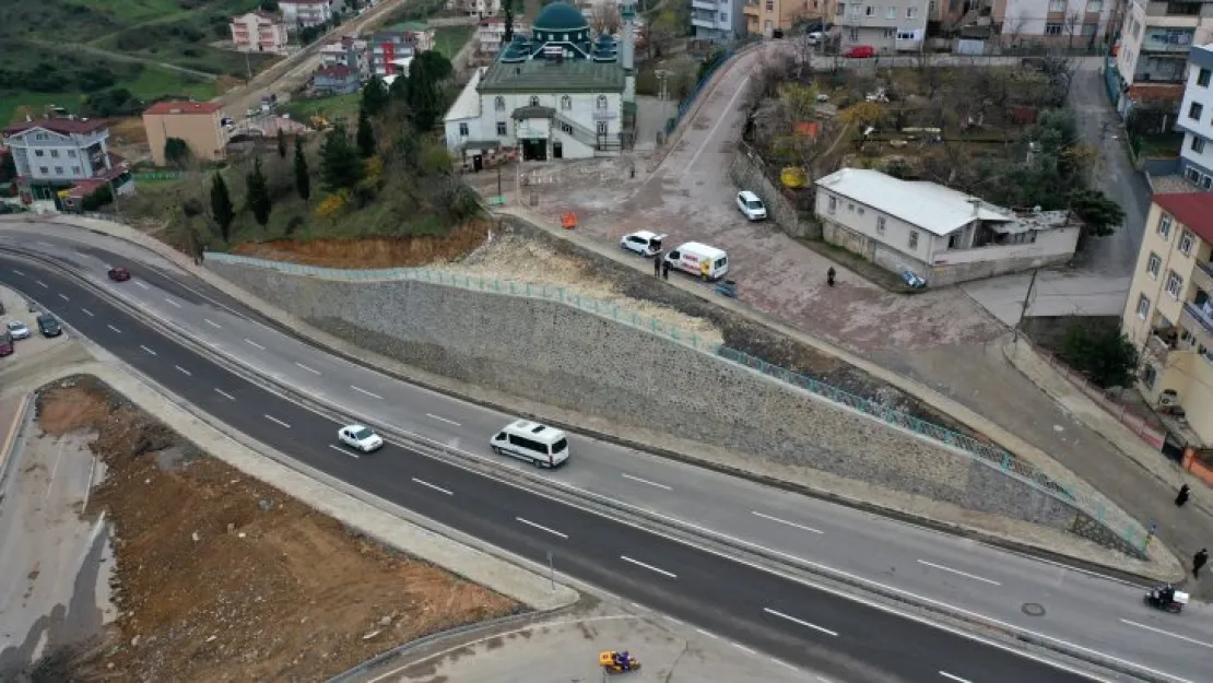 İki önemli cadde birbirine bağlandı